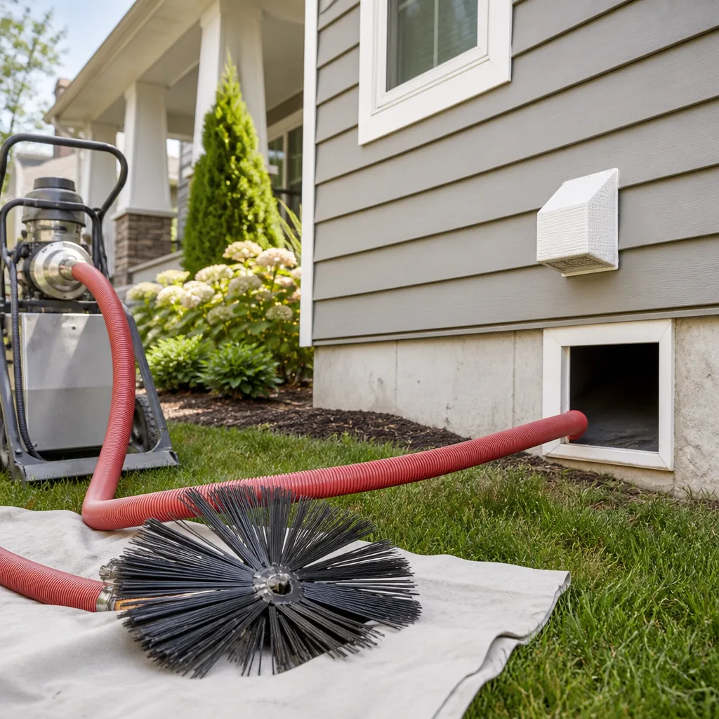 Whole-home duct cleaning